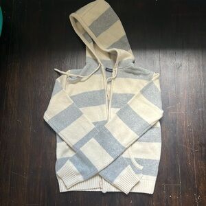 Brandy Melville Striped Zip up